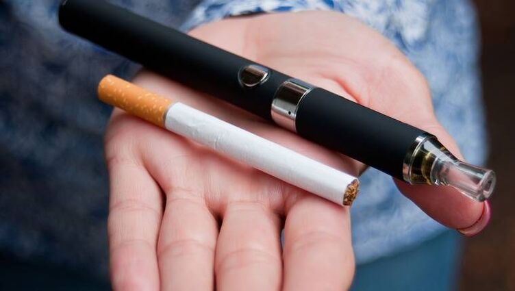 Cigarettes électroniques plutôt que ordinaires