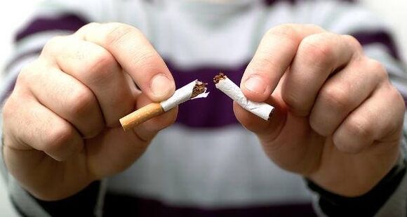 Refus de fumée et les conséquences pour le corps
